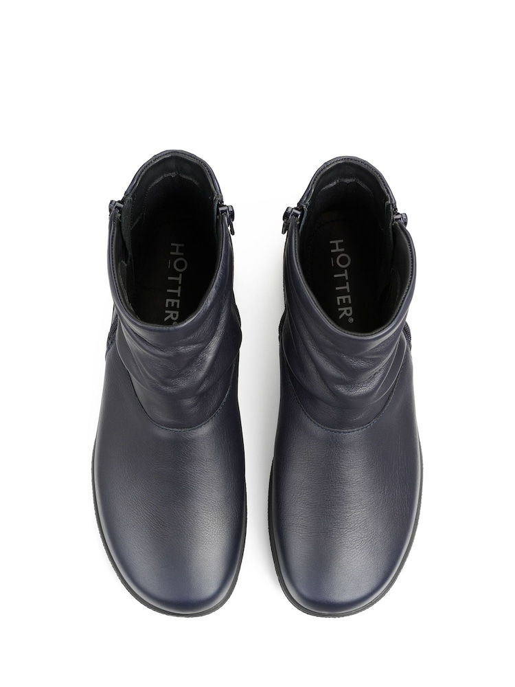 Azul - Botas con cremallera Whisper de Hotter - Imagen 4 de 4 Azul - Botas con cremallera Whisper de Hotter - Imagen 4 de 4