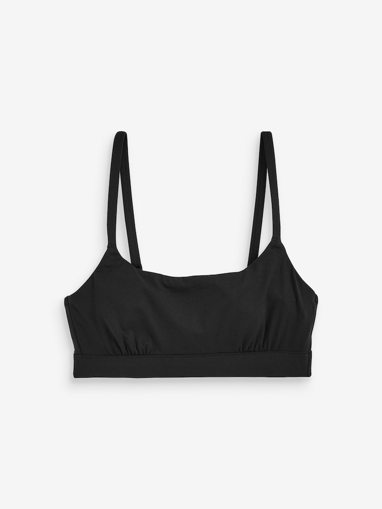 self. Black Smoothing Comfort Non Wired Bralette - Image 7 of 7