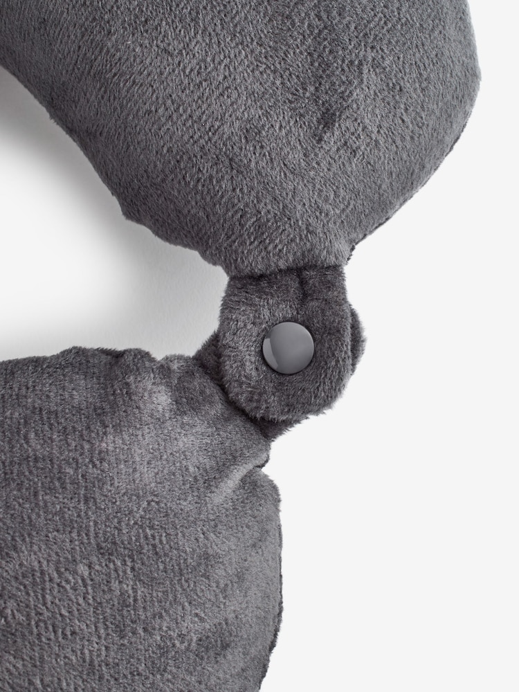 Grey Travel Neck Pillow - Image 3 of 3