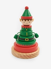 JoJo Maman Bébé Wooden Elf Stacking Toy - Image 1 of 2