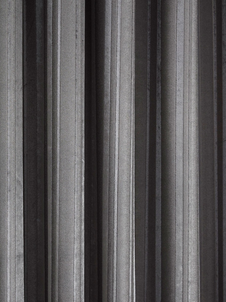 Appletree Grey Conrad Eyelet Curtains - Image 3 of 3