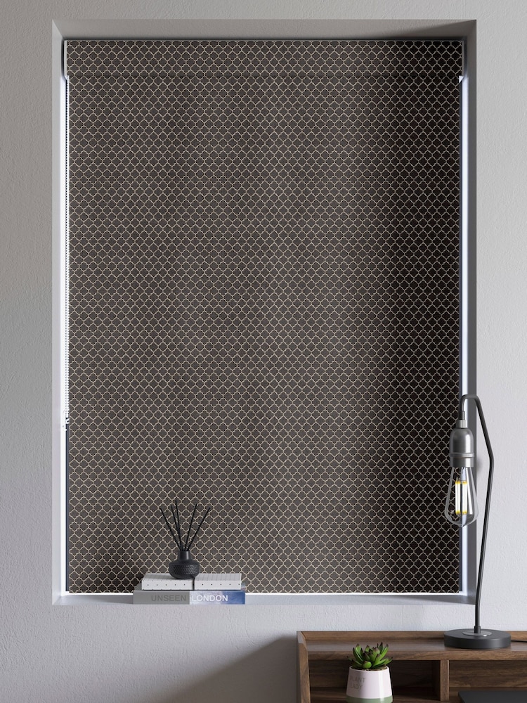 Mole Brown Bramhall Made To Measure Roman Blinds - Image 4 of 4