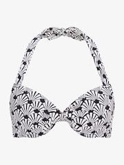 Mint Velvet Mono Plunge Bikini Top - Image 8 of 10