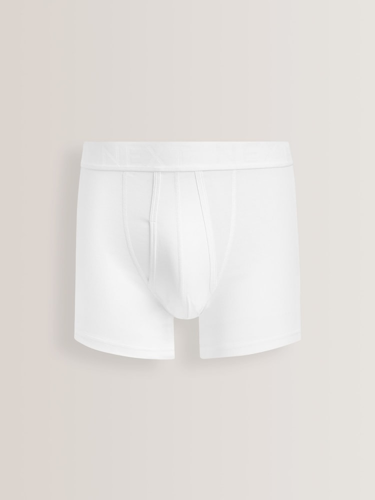 White 10 pack A-Front Boxers - Image 2 of 5