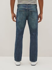Vintage-Dunkelblau - Lässig - Denim-Jeans mit Vintage-Waschung - Bild 3 von 8