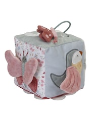 Little Dutch Pink Flowers and Butterflies Soft Activity Cube - Image 2 of 4