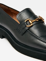 Joules Marnie Black Chunky Loafers - Image 5 of 6