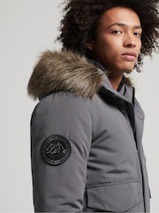 Superdry Grey Everest Bomber Jacket - Image 3 of 5