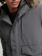 Superdry Grey Everest Bomber Jacket - Image 4 of 5