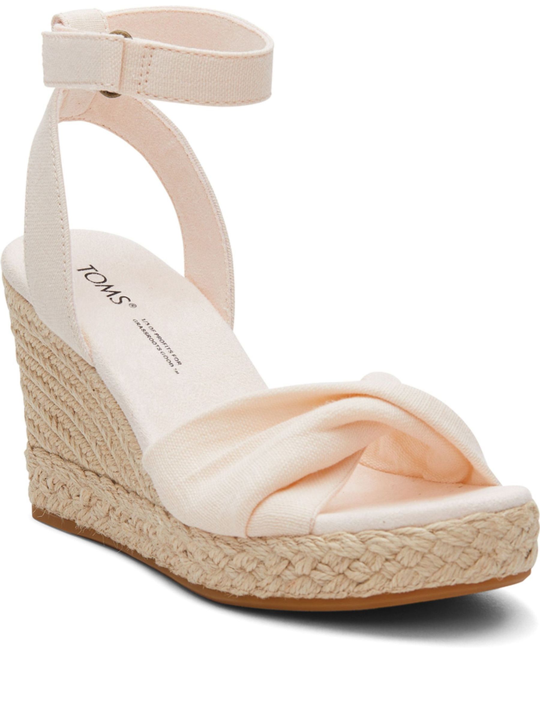 Buy Toms Vegan Marisela Slubby Woven Sandals from Next Luxembourg