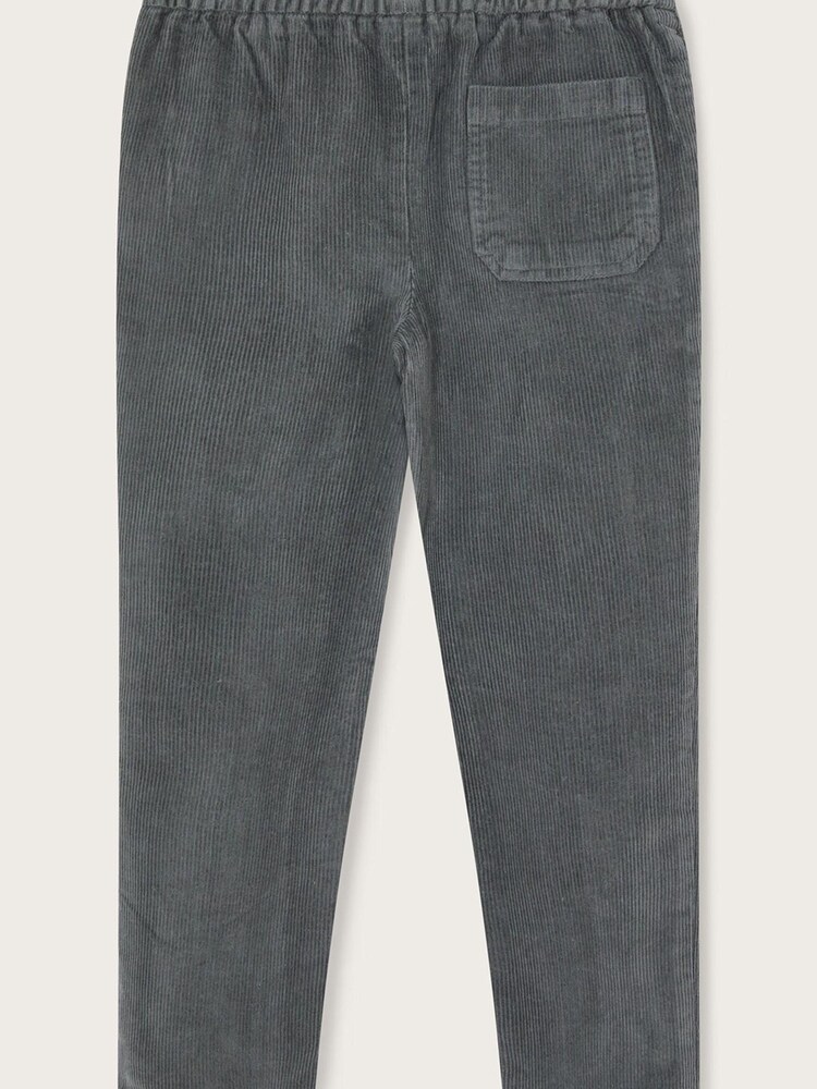 Monsoon Dark Grey Tapered Cord Trousers - Image 2 of 3