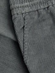 Monsoon Dark Grey Tapered Cord Trousers - Image 3 of 3