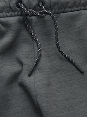Charcoal Grey Jersey Shorts With Zip Pockets - Image 7 of 8
