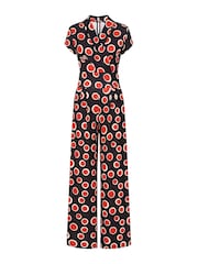 Hot Squash Wide Leg Jumpsuit - Image 4 of 4