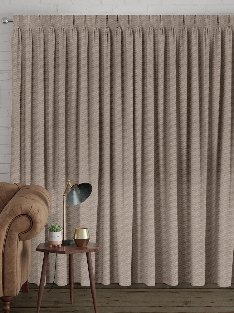 Brown Artist Made To Measure Curtains - Image 2 of 9