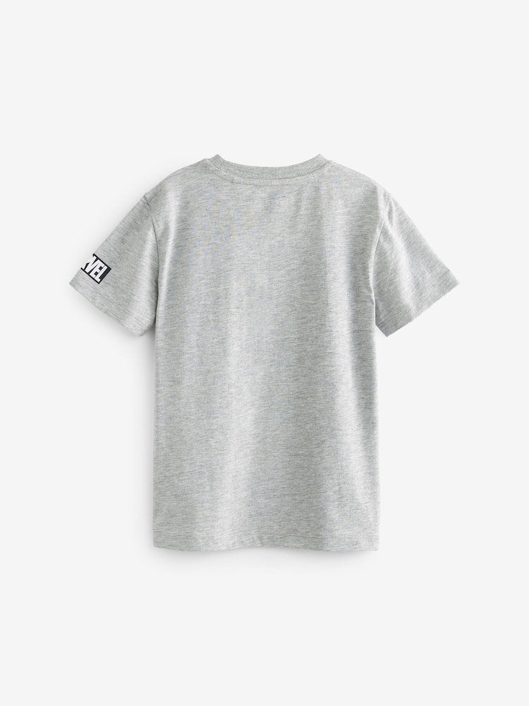 Iron Man Grey Marvel Superhero Short Sleeve T-Shirt (3-16yrs) - Image 2 of 2