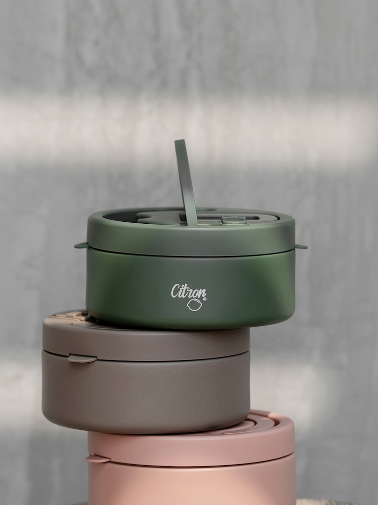 Citron 400ml Leakproof Stainless Steel Insulated Food Flask - Image 4 of 4