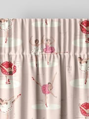 Cath Kidston Pink Kids Ballerinas Made To Measure 100% Cotton Curtains - Image 6 of 9