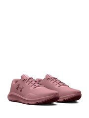 Under Armour Pink Charged Pursuit 3 Trainers - Image 3 of 5