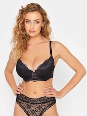 Long Tall Sally Black Lace T-Shirt Bra 2 Pack - Image 4 of 5