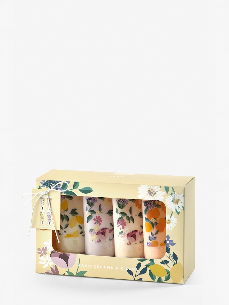 Gift Set of 4 Fragranced Hand Creams 50ml - Image 3 of 3