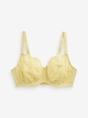 Green/Navy Blue/White Non Pad Balcony DD+ Lace Bras 3 Pack - Image 10 of 10