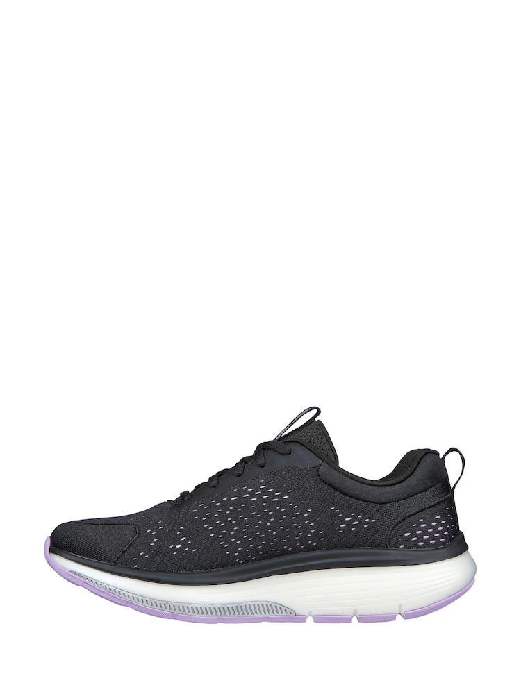 Skechers Black Go Walk Workout Walker Outpace Womens Trainers - Image 2 of 5