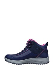Skechers Blue Arch Fit Discover Elevation Gain Ankle Womens Boots - Image 3 of 5
