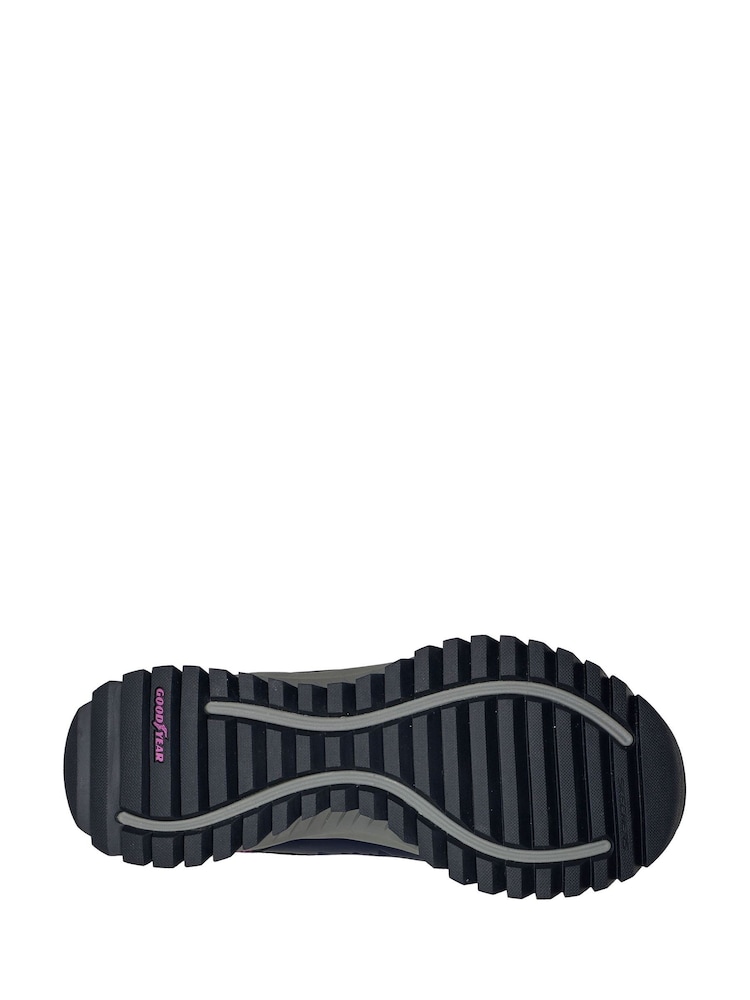 Skechers Blue Arch Fit Discover Elevation Gain Ankle Womens Boots - Image 5 of 5