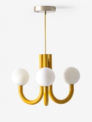 Novogratz Yellow Cordelia Chandelier - Image 6 of 6
