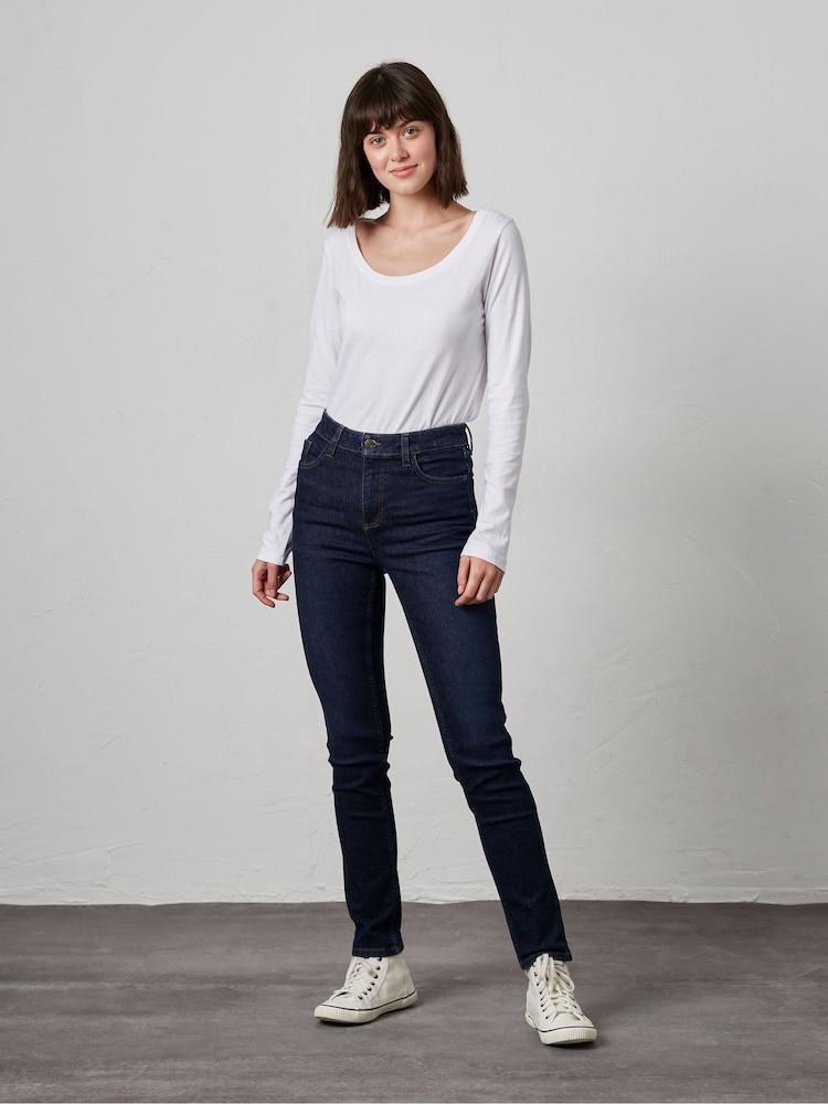 FatFace Blue Sway Slim Jeans - Image 1 of 3