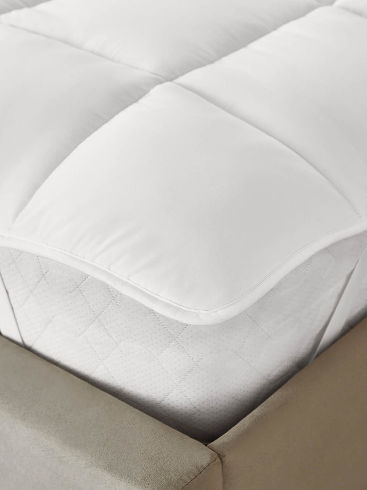 Martex White Warm Nights Soft Touch Mattress Topper - Image 1 of 3