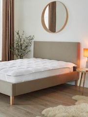 Martex White Warm Nights Soft Touch Mattress Topper - Image 2 of 3