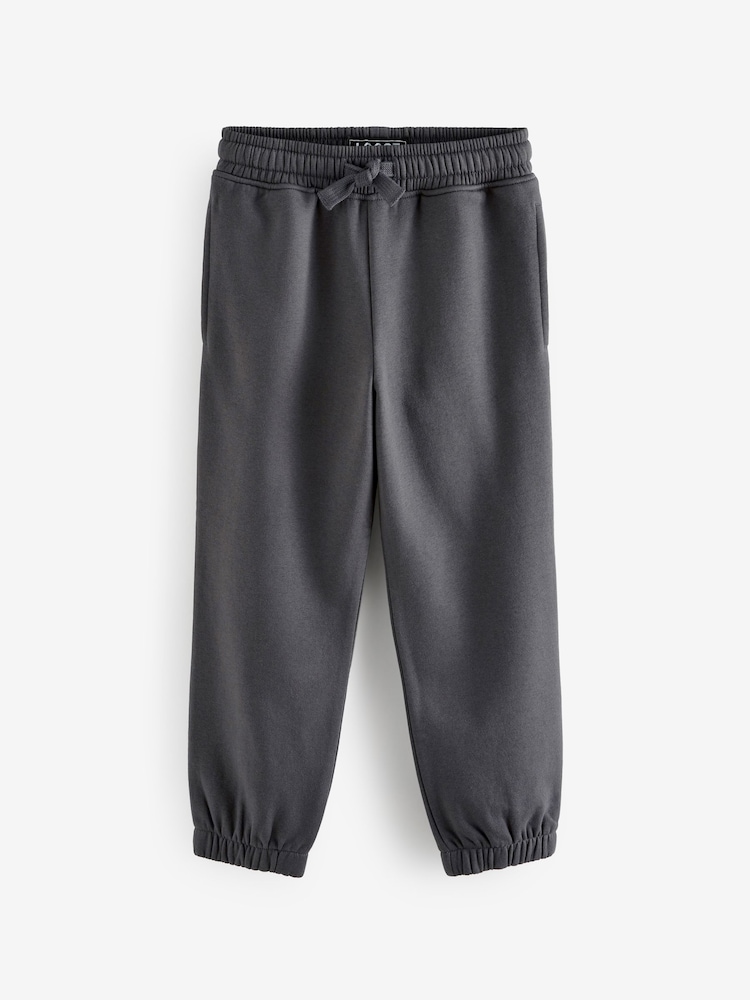 Charcoal Grey Regular Fit Basic Joggers (3-16yrs) - Image 1 of 2