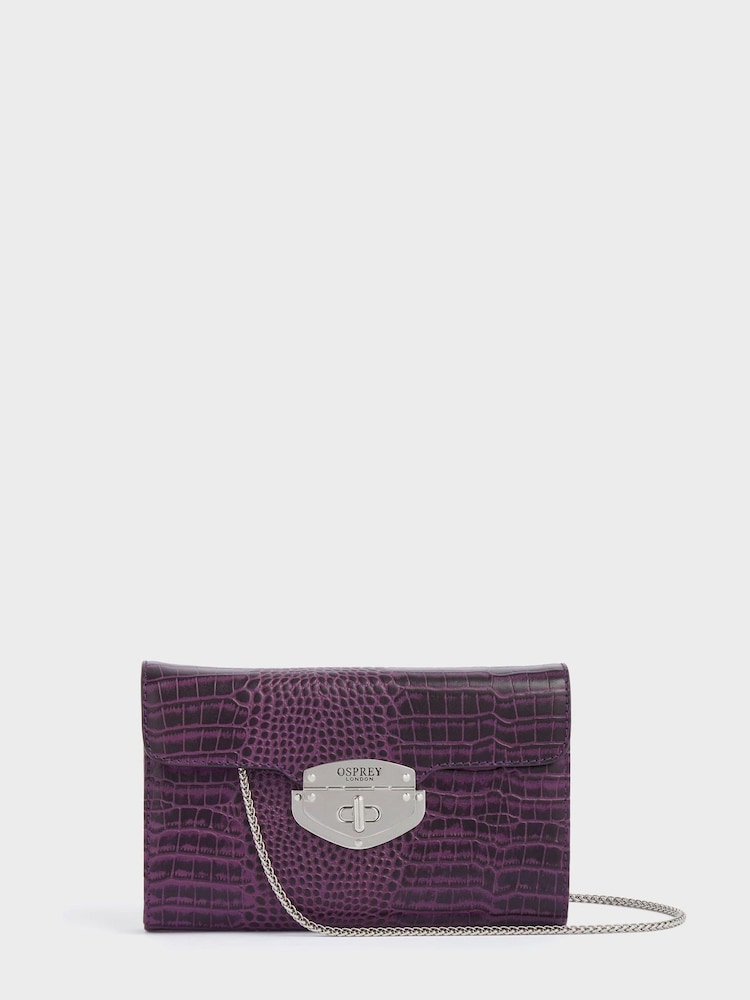 Amythyst Violett - Osprey London The Belmont Clutch - Bild 1 von 6