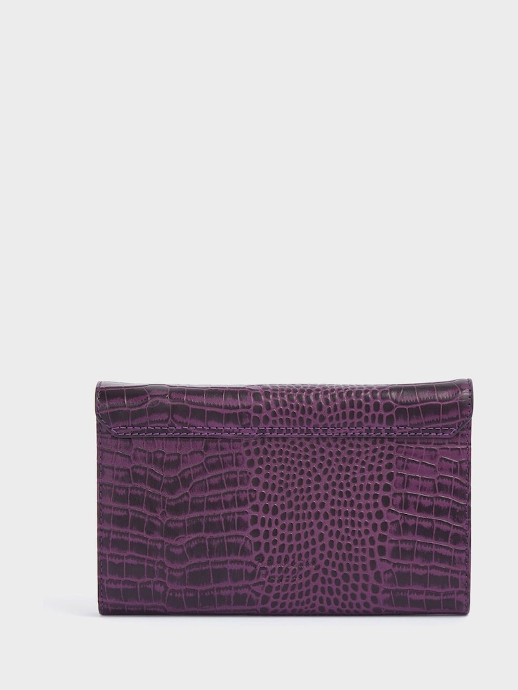 Amythyst Violett - Osprey London The Belmont Clutch - Bild 2 von 6
