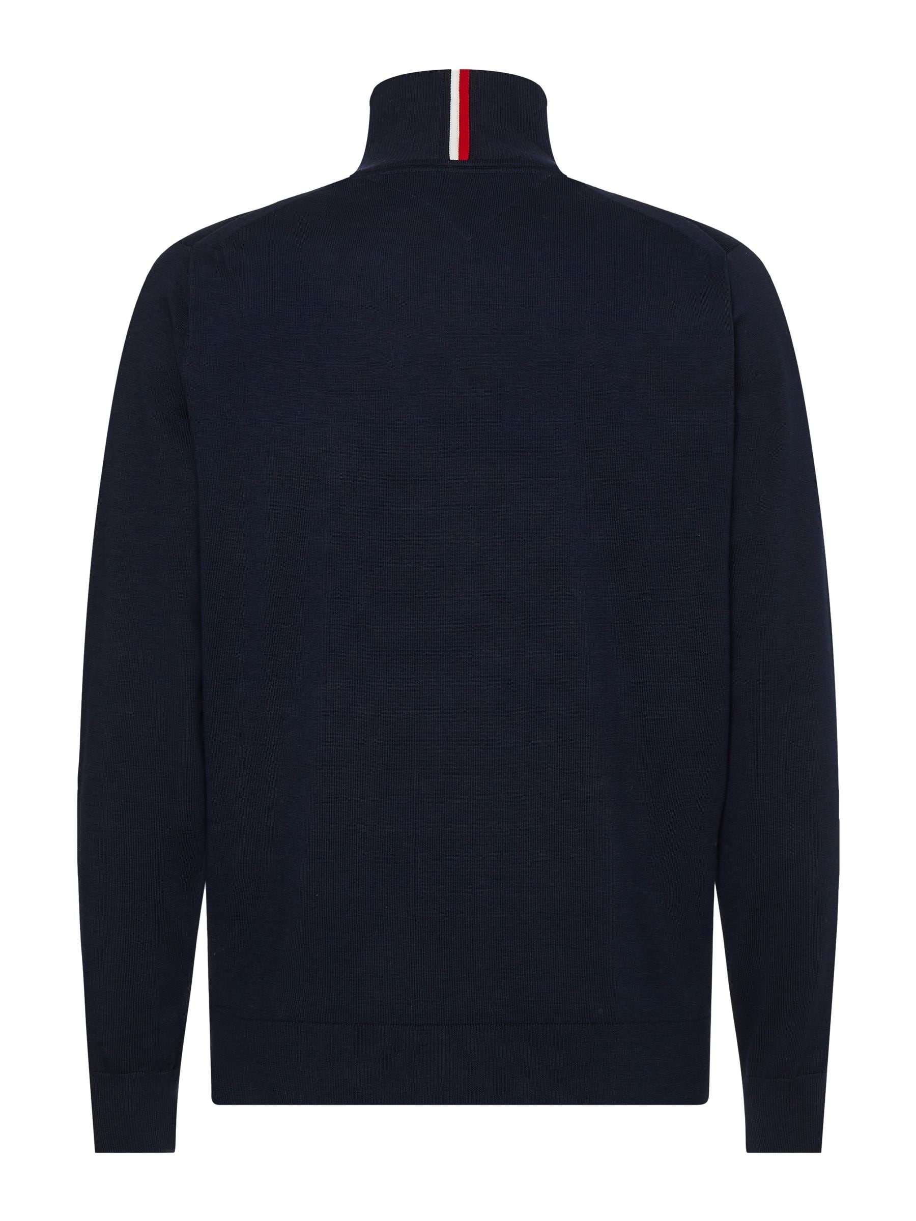 Buy Tommy Hilfiger Blue 1985 Quarter Zip Mock Sweater from Next USA