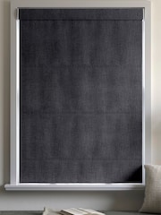 Graphite Grey Jangga Made To Measure Roman Blinds - Image 5 of 6