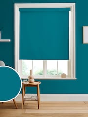 Graham & Brown Blue Mykonos Made to Measure Roller Blind - Image 1 of 6