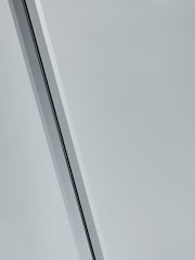 Pacific Silver Mirrored Glass Rectangular Floor Mirror - Image 2 of 3