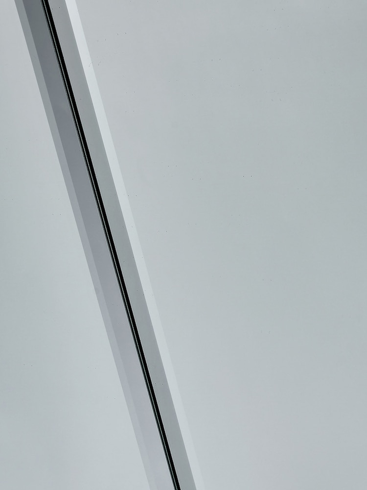 Pacific Silver Mirrored Glass Rectangular Floor Mirror - Image 2 of 3