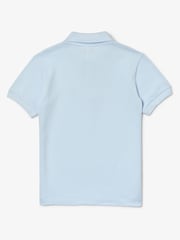 Голубой - Lacoste Childrens Classic Polo Shirt - Изображение 2 из 5