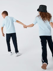 Голубой - Lacoste Childrens Classic Polo Shirt - Изображение 5 из 5