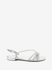 Silver Forever Comfort® Strappy Sparkle Sandals - Image 2 of 6