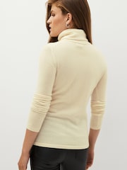 Calvin Klein Natural Cashmere Roll Neck Jumper - Image 2 of 5