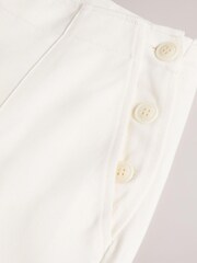 Ted Baker Cream Eliona Ivory Barrel Trousers - Image 4 of 5