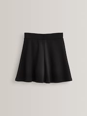 Black Pull-On School Skort with Jersey Stretch (3-17yrs) - Image 6 of 7