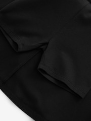 Black Pull-On School Skort with Jersey Stretch (3-17yrs) - Image 7 of 7