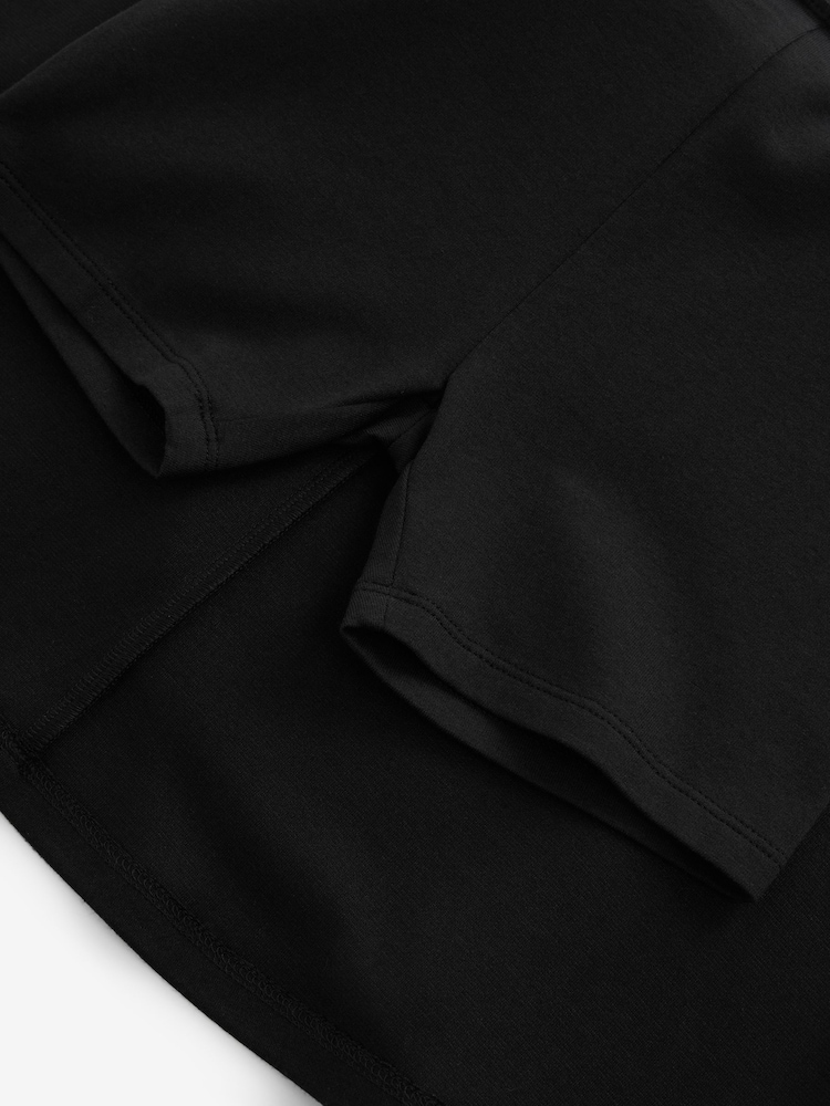 Black Pull-On School Skort with Jersey Stretch (3-17yrs) - Image 7 of 7