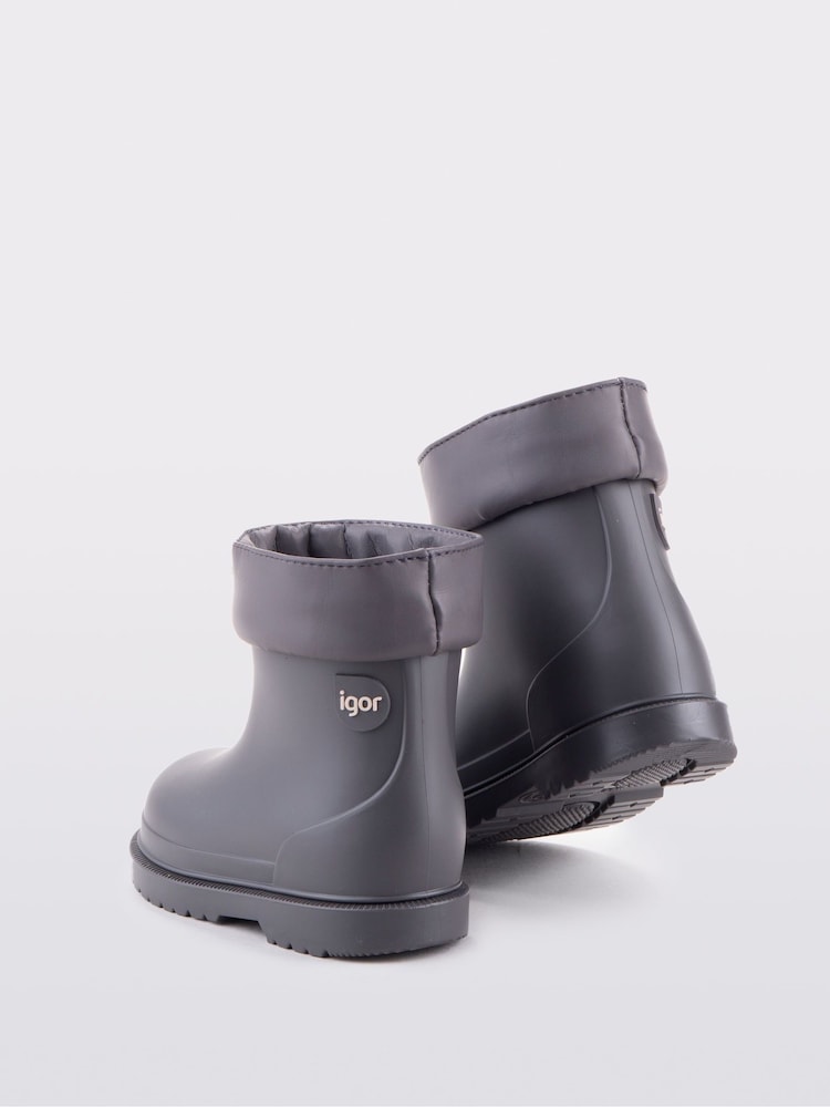 Gris - Igor Waterproof Bimbi Euri Ankle Wellies - Image 3 of 4